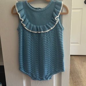 Janie & Jack bubble romper for baby girls